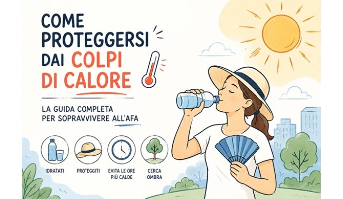 Come proteggersi dai colpi di calore: la guida completa per sopravvivere all'afa