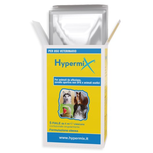 Hypermix Olio Fiale 5x5ml Ferite Animali | Neem e Iperico