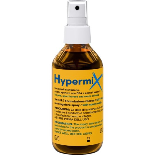 Hypermix Olio Spray 100ml per Ferite Animali | Neem e Iperico