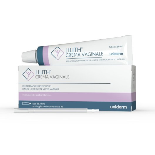 Lilith Crema Vaginale 30ml con 6 Applicatori | Polinucleotidi