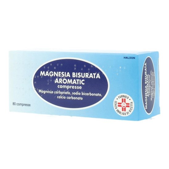 Magnesia Bisurata Aromatic 80 compresse