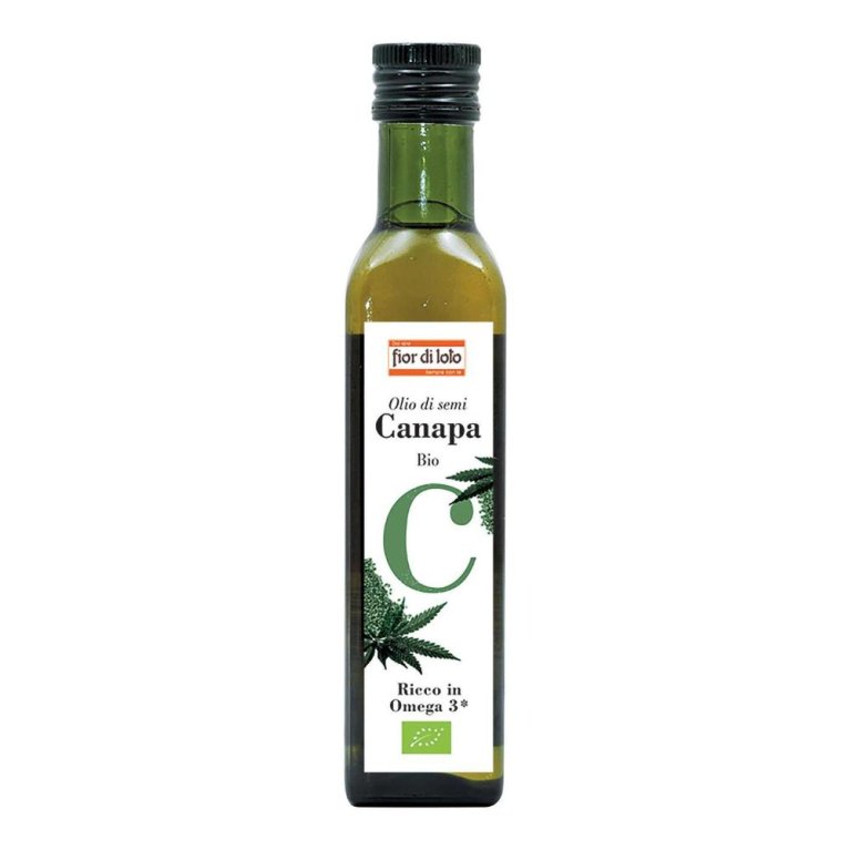 FIOR DI LOTO OLIO SEMI CANAPA FIOR DI LOTO OLIO SEMI CANAPA