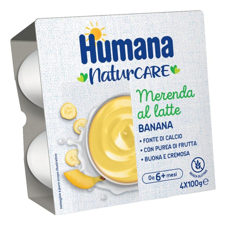 HUMANA MERENDA BANANA 4PZ