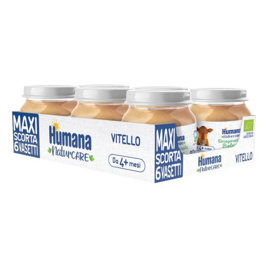 HUMANA OMOG VITELLO BIO 6X80G