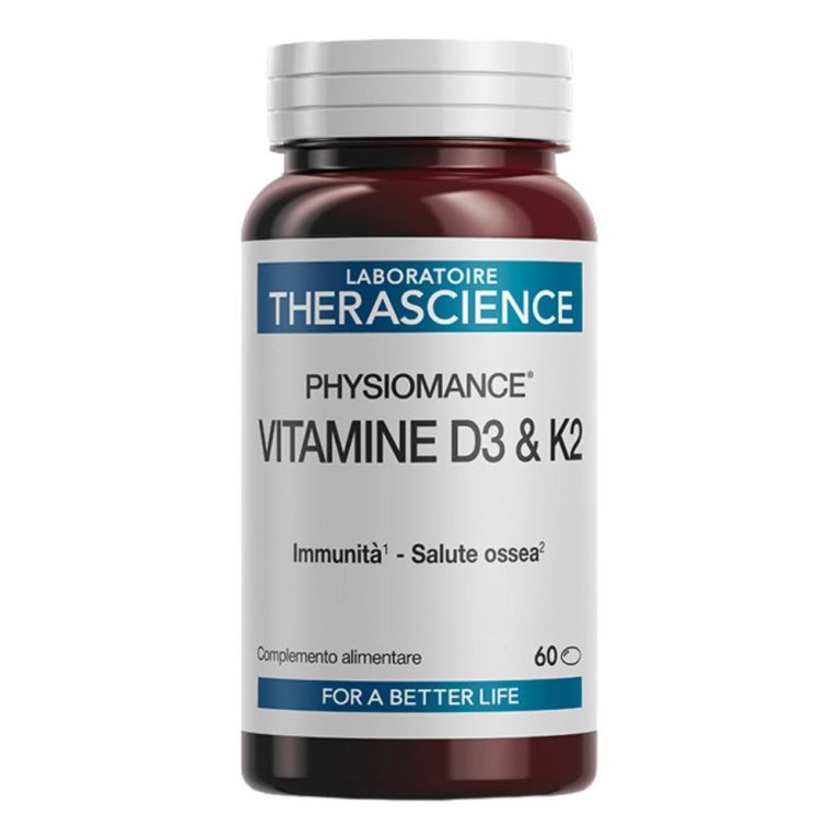 PHYSIOMANCE VIT D3&K2 60PRL