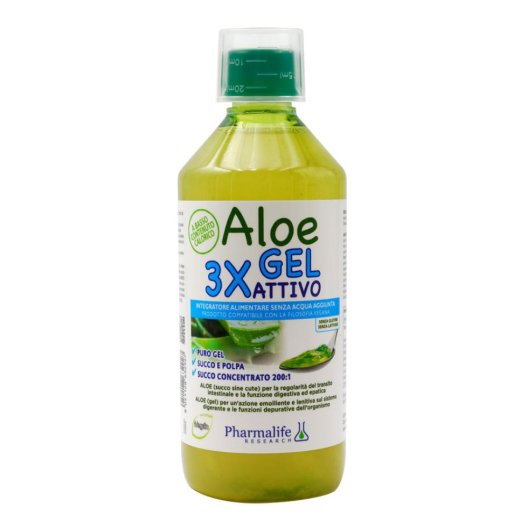 ALOE GEL 3X ATTIVO 500ML