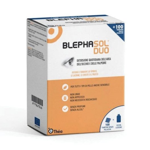 BLEPHASOL DUO 100ML+100 GARZE