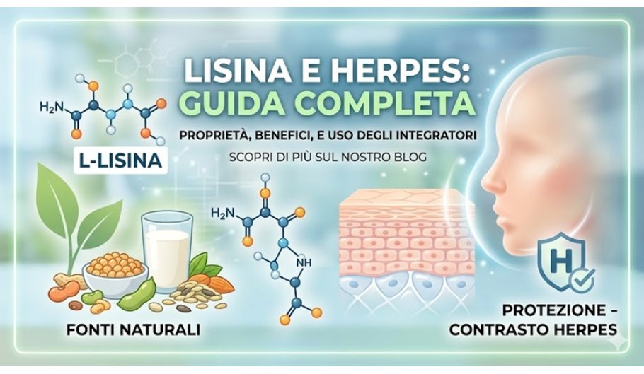 Lisina e Herpes: Proprietà, Benefici e Guida Completa all'Integrazione