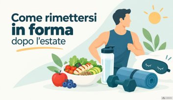 Come rimettersi in forma dopo l'estate: alimentazione, movimento e riposo senza stress