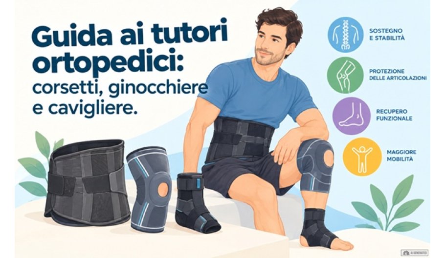 Guida ai Tutori Ortopedici: Come Scegliere Corsetti, Tutori per Ginocchio e Cavigliere per il Tuo Benessere