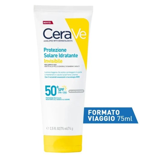 Cerave - Protezione Solare Idratante Invisibile SPF50+ - 75 ml