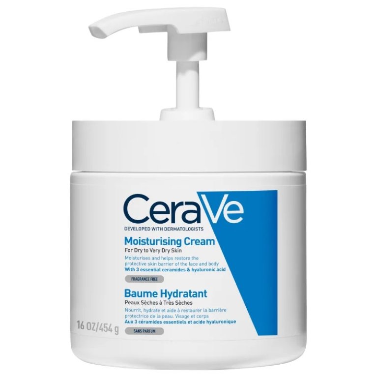 Cerave Crema Idratante pelli secche con dosatore - 454 grammi