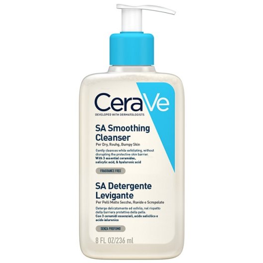 Cerave SA Detergente Levigante schiumogeno con acido salicilico - 236 ml