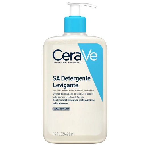 Cerave SA Detergente Levigante schiumogeno con acido salicilico - 473 ml