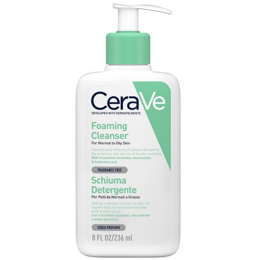 Cerave Schiuma detergente Viso - 236 ml
