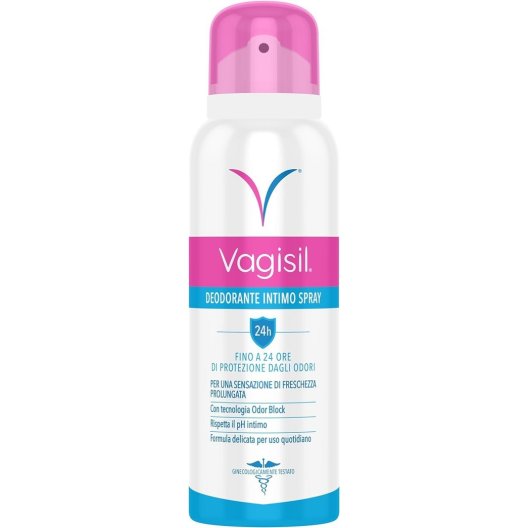 Vagisil Deodorante intimo spray - 24 h di protezione dagli odori - 125 ml