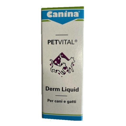 Petvital Derm liquid  per il pelo di cani e gatti 25 ml
