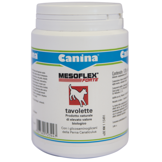 Mesoflex forte per tendini e cartilagini 600 tavolette per cani