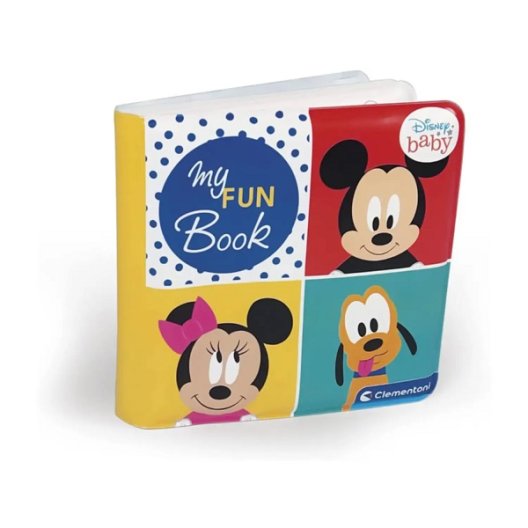 Baby Disney Fun Book - Libro impermeabile - gioco Clementoni 17720