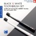 Spazzolini Curaprox Black is White Duo - 2 Spazzolini Super Soft Nero & Bianco
