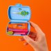 Curaprox Travel Set - spazzolino da viaggio + dentifricio + scovolino - Azzurro