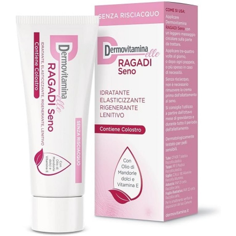 Dermovitamina Elle Ragadi Seno - crema elasticizzante contro il bruciore - 30 ml