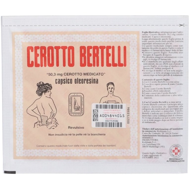Cerotto Bertelli Medio - 16x12 cm