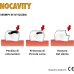 Nocavity - Kit per riparare otturazioni dentali provvisorie - 1 pz