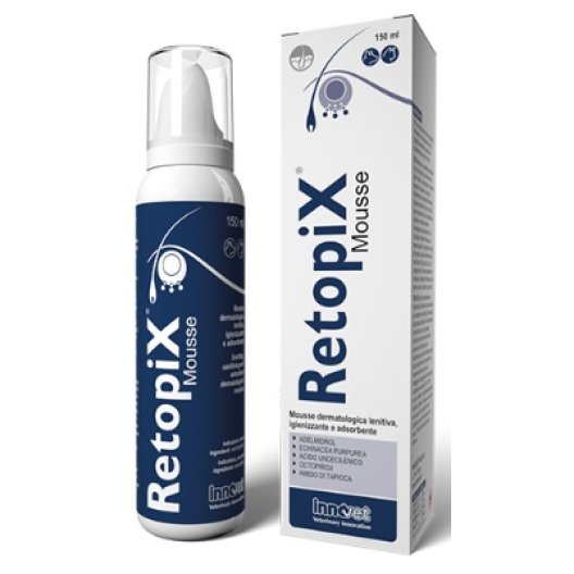 Retopix Mousse lenitiva ed igienizzante per cani e gatti 150 ml