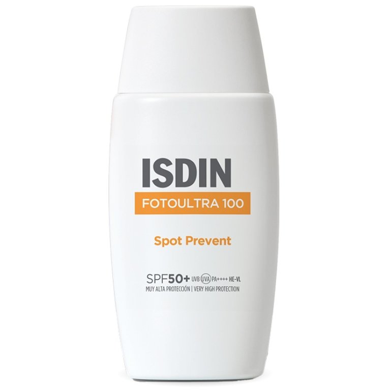 Isdin Fotoultra 100 Spot Prevent SPF 50+ - Protezione viso macchie solari - 50 ml