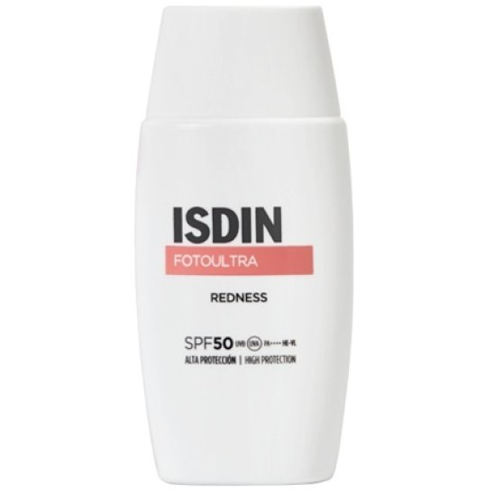 Isdin Fotoultra Redness SPF 50+ - Solare viso anti-rossore - 50 ml