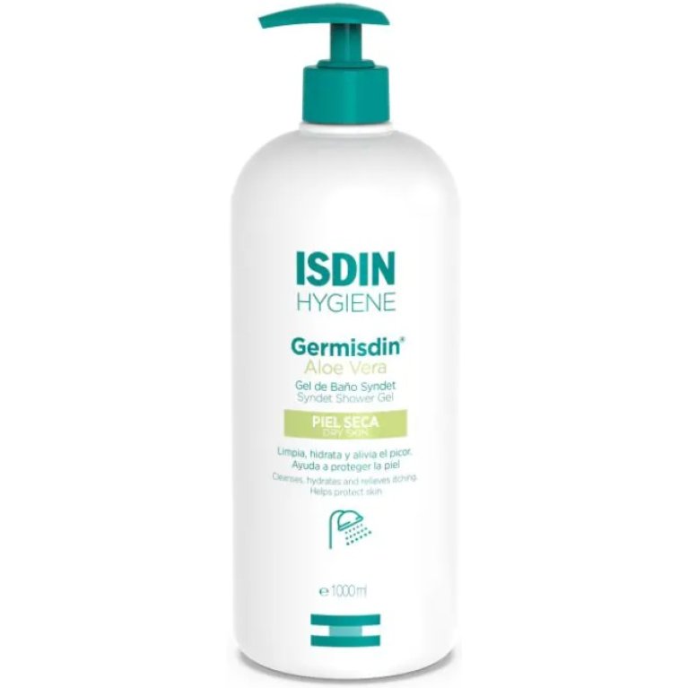 Isdin Germisdin Aloe Vera - 1000 ml - Igiene corpo quotidiana