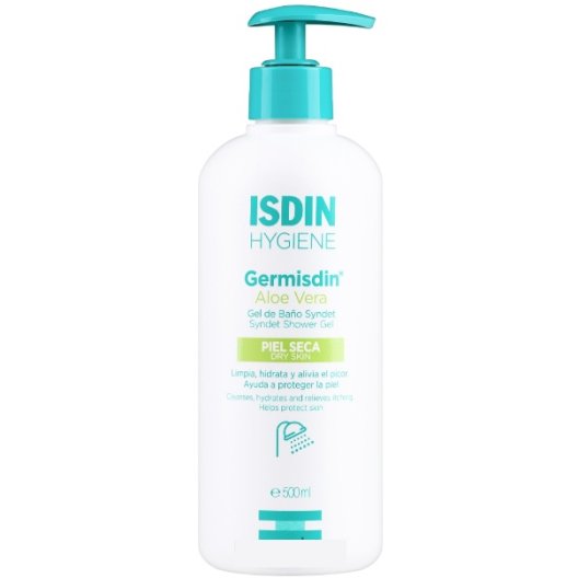 Isdin Germisdin Aloe Vera - 500 ml - Igiene corpo quotidiana
