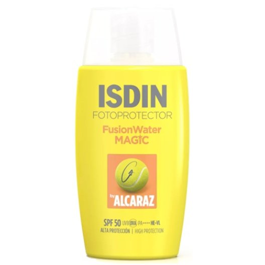 Isdin Fotoprotector Fusion Water Magic Alcaraz - 50 ml - solare viso ultraleggero SPF50+ Isdin Fotoprotector Fusion Water Magic Alcaraz - 50 ml - solare viso ultraleggero SPF50+