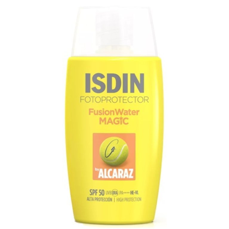 Isdin Fotoprotector Fusion Water Magic Alcaraz - 50 ml - solare viso ultraleggero SPF50+ Isdin Fotoprotector Fusion Water Magic Alcaraz - 50 ml - solare viso ultraleggero SPF50+
