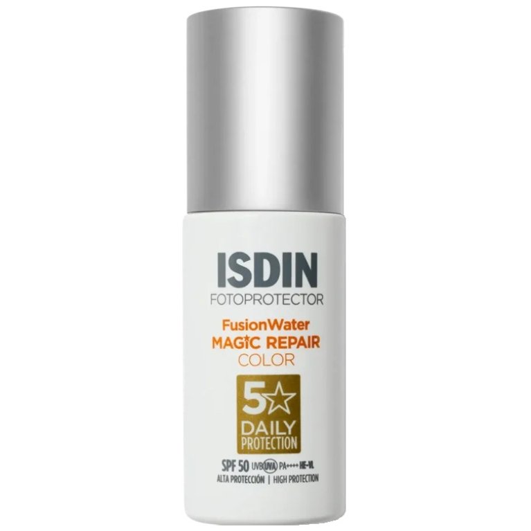 Isdin Fotoprotector Fusion Water Magic Repair SPF 50+ - 50ml - Colorato