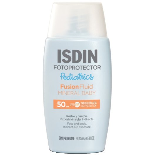 Isdin Fotoprotector Fusion Fluid Mineral Pediatrics - SPF50+ filtro minerale - 50 ml Isdin Fotoprotector Fusion Fluid Mineral Pediatrics - SPF50+ filtro minerale - 50 ml