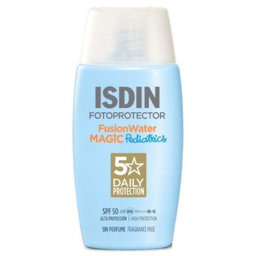 Isdin Fusion Water Magic SPF 50+ Pediatrics - 50 ml solare viso Isdin Fusion Water Magic SPF 50+ Pediatrics - 50 ml solare viso
