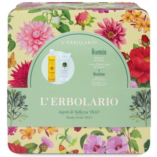 Assenzio Segreti di Bellezza Duo L'Erbolario - bagnogel da 200 ml e crema corpo 200 ml