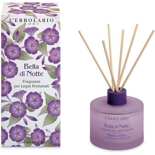 L'Erbolario Bella di Notte - Fragranza per legni profumati - 125 ml L'Erbolario Bella di Notte - Fragranza per legni profumati - 125 ml