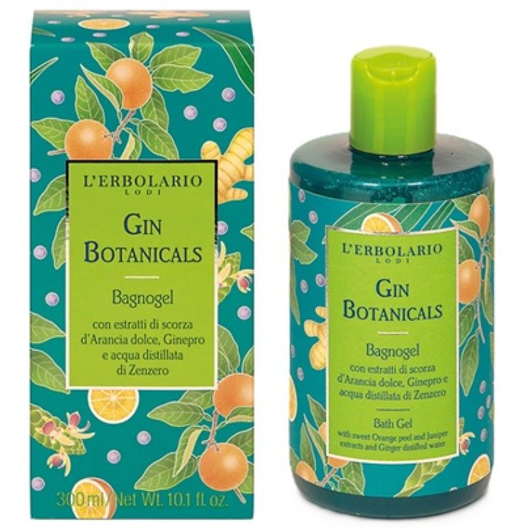 L'Erbolario Gin Botanicals - Bagnogel Unisex - 300 ml