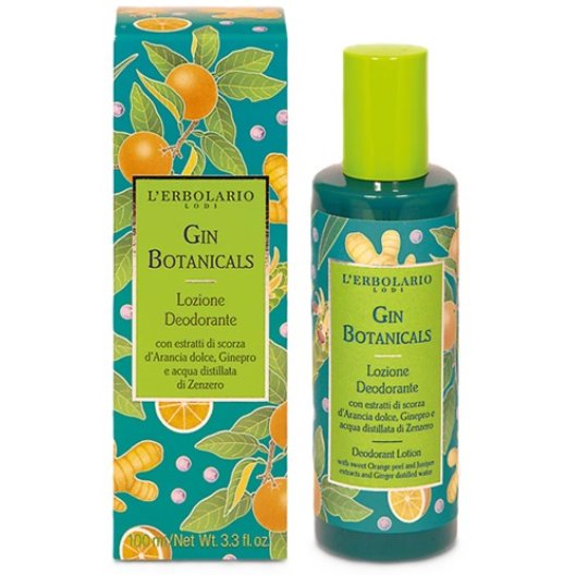 L'Erbolario Gin Botanicals - Lozione Deodorante - 100 ml L'Erbolario Gin Botanicals - Lozione Deodorante - 100 ml