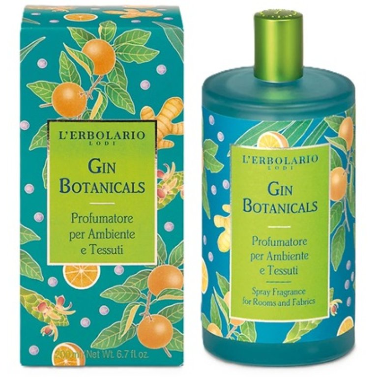 L'Erbolario Gin Botanicals - Profumatore Ambienti e Tessuti - 200 ml L'Erbolario Gin Botanicals - Profumatore Ambienti e Tessuti - 200 ml