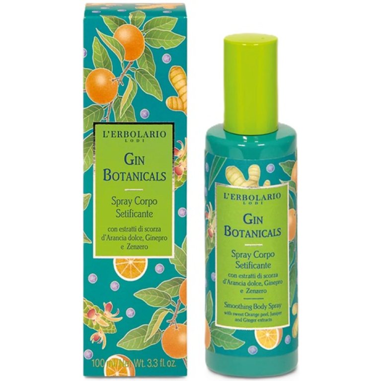 L'Erbolario Gin Botanicals - Spray Corpo Setificante - 100 ml L'Erbolario Gin Botanicals - Spray Corpo Setificante - 100 ml