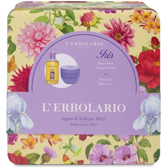 Iris Segreti di Bellezza Duo L'Erbolario - bagnoschiuma 250 ml e crema corpo 300 ml