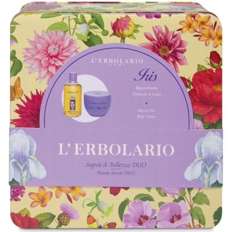 Iris Segreti di Bellezza Duo L'Erbolario - bagnoschiuma 250 ml e crema corpo 300 ml