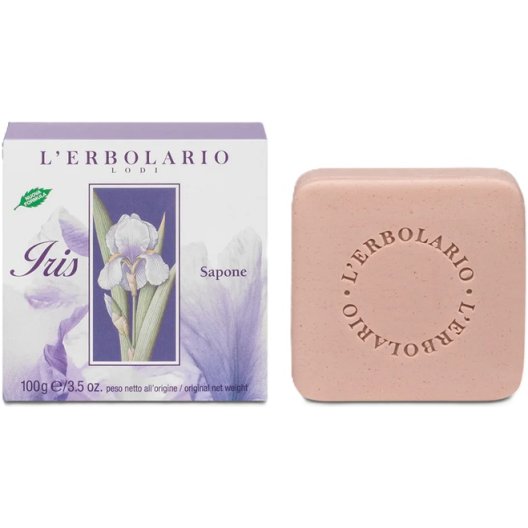 L'Erbolario Iris Viola - Sapone solido - 100 grammi