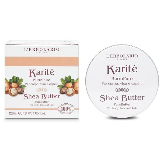 Karité Burro Puro - L'Erbolario - per viso, corpo e capelli - 120 ml