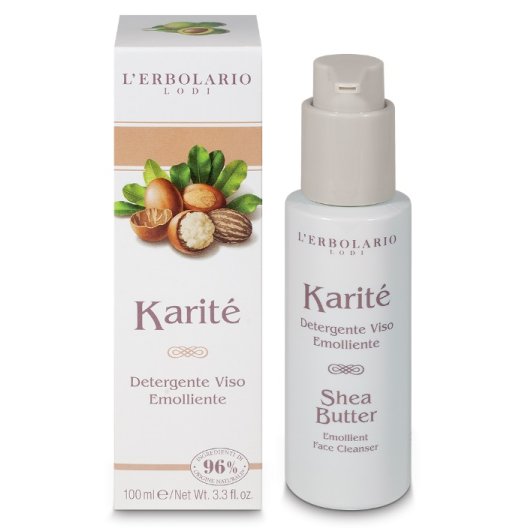 Karité Detergente viso Emolliente - L'Erbolario - 100 ml