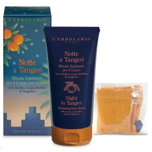 Notte a Tangeri Rituale esfoliante per il corpo 150 ml con guanto scrub